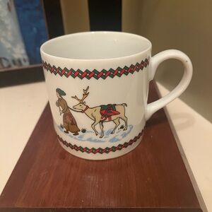 GEVALIA kaffe WINTER MUG 10 OZ WHITE SWEDISH SEASONS collection NORDIC Christmas